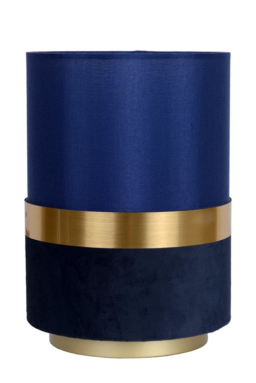 Lucide EXTRAVAGANZA TUSSE - Tafellamp - Ø 15 cm - 1xE14 - Blauw - uitgezet